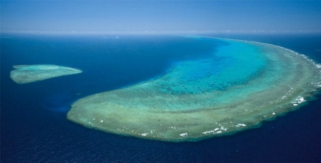 Great Barrier Reef adalah kumpulan terumbu karang terbesar dunia yang terdiri kurang lebih 3.000 karang, dan 900 pulau. Karang ini membentang sepanjang 2.600 km di Laut Koral, lepas pantai Queensland di timur laut Australia.