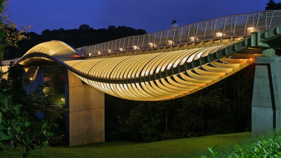 Jembatan Henderson Waves yang indah