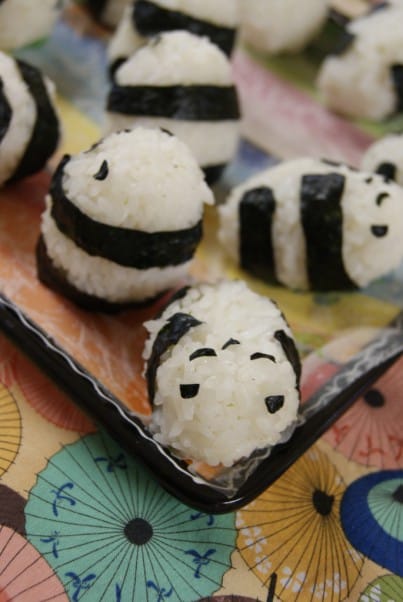 Baby Panda Rice Balls