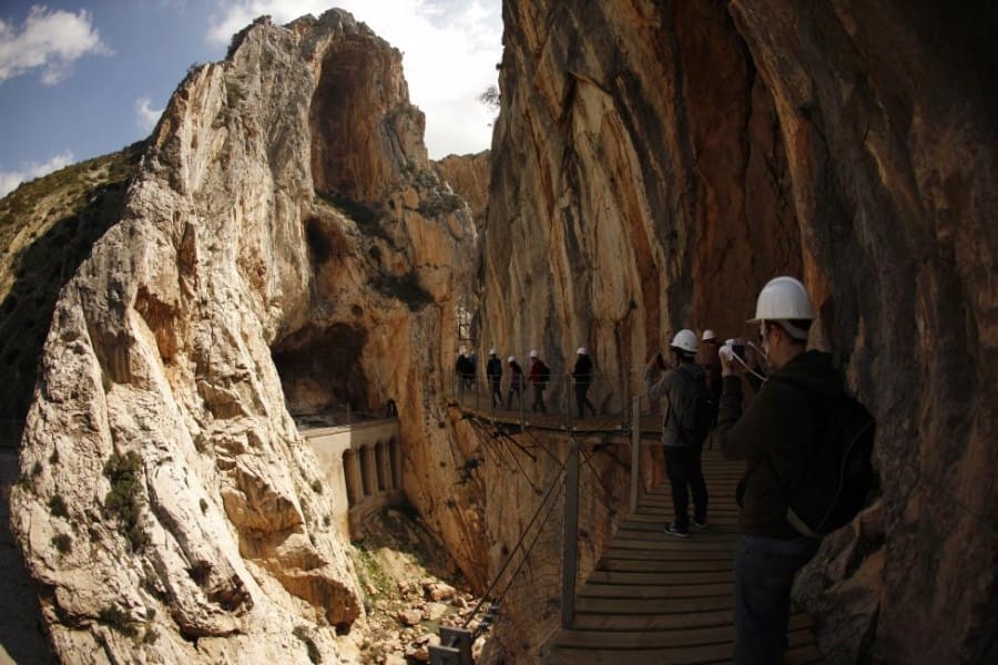 caminito del rey walkway picture