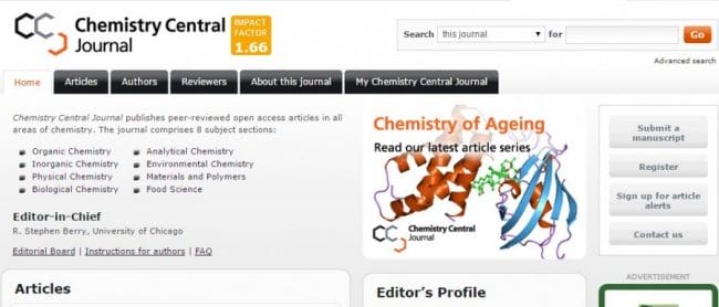 Chemistry central journal