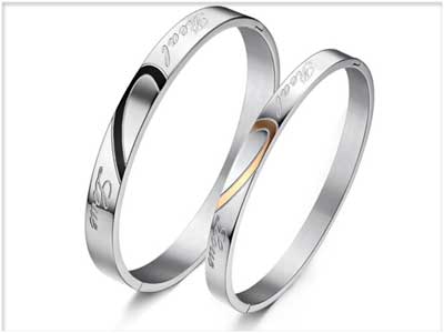 Gelang Couple Unik Silver