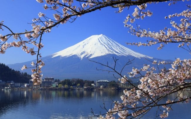 Gunung Fuji di Jepang