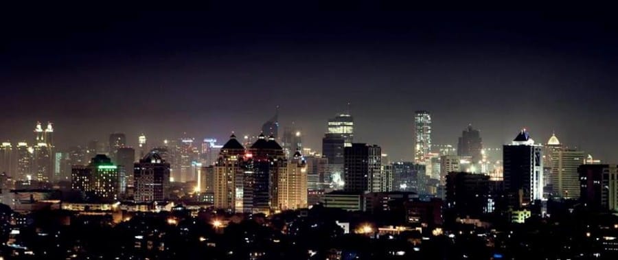 jakarta saat malam