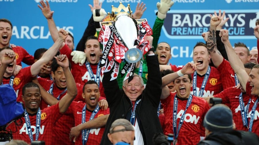 Sir Alex Ferguson with United