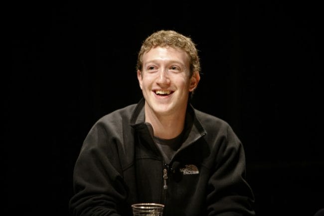 Penemu Facebook Mark Zuckerberg