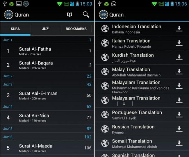 Aplikasi Quran Android