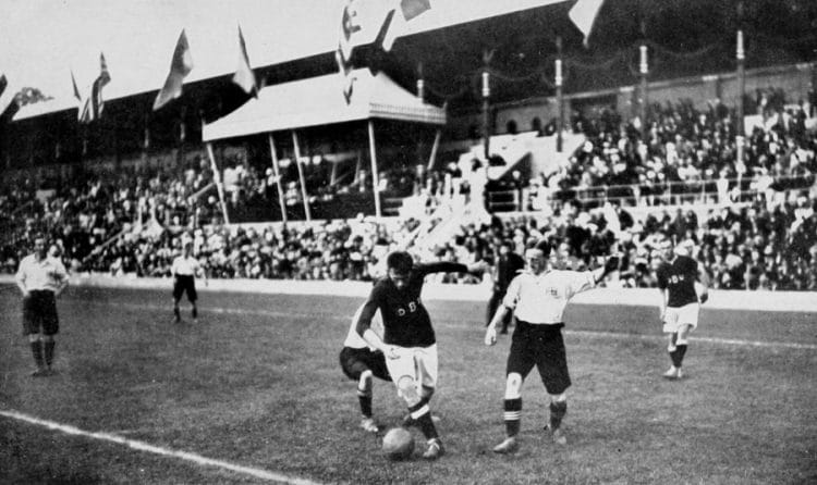 Olimpiade Sepak Bola di tahun 1908