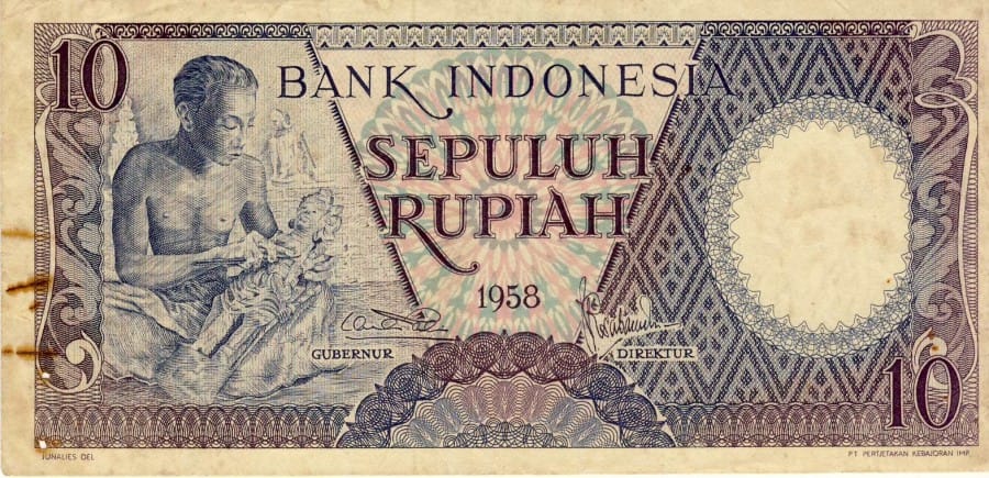 Uang kuno 10rupiah