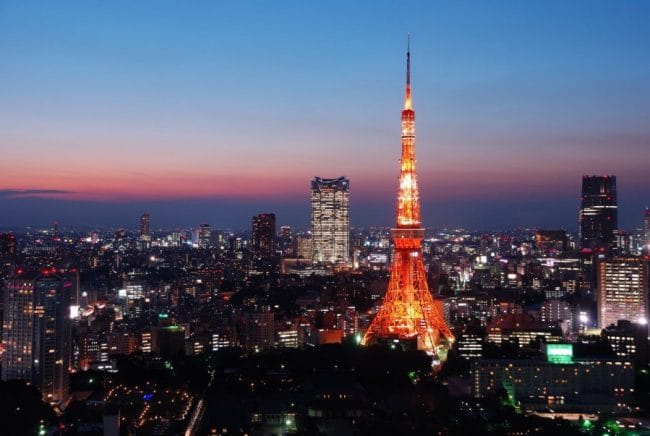 Menara Tokyo di Jepang