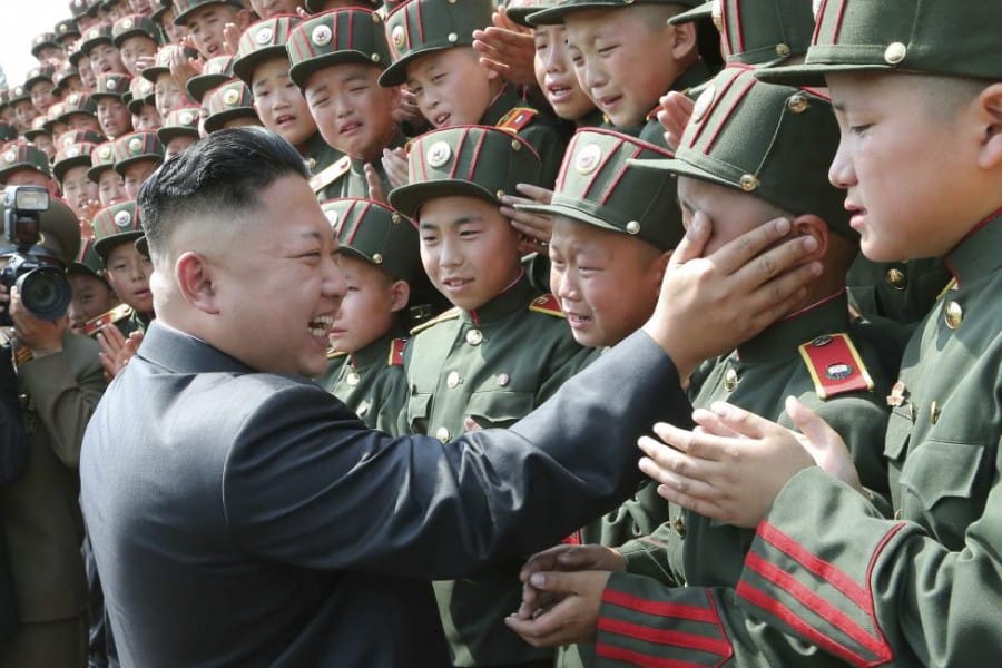 Kim Jong Un Mengunjungi Mangyongdae Revolutionary School
