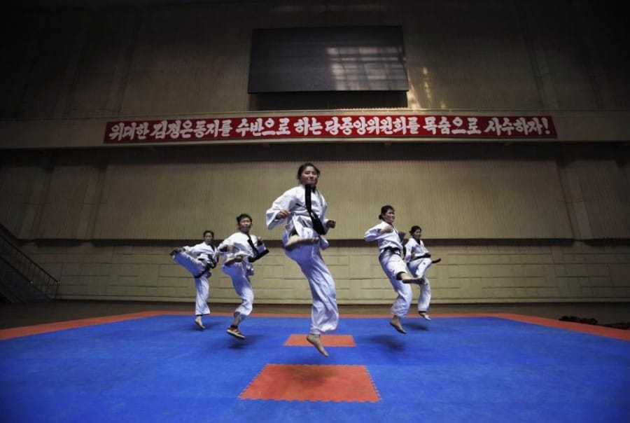 Latihan Taekwondo