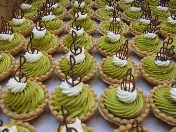 Cake Garden-Mini Pistachio tart code #723 