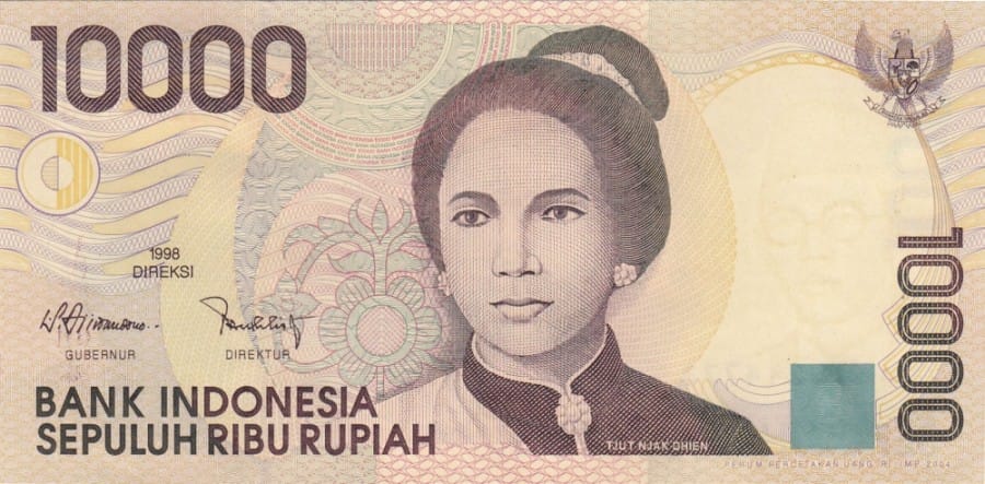 Cut Nyak Dien dalam rupiah