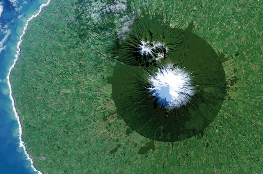 Egmont National Park di Selandia Baru