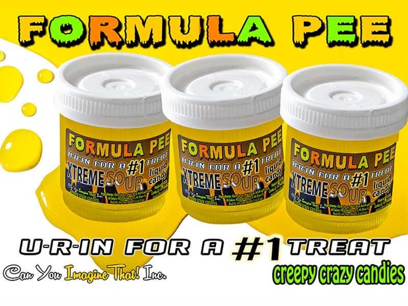 formula pee candy atau permen sampel urin/kencing