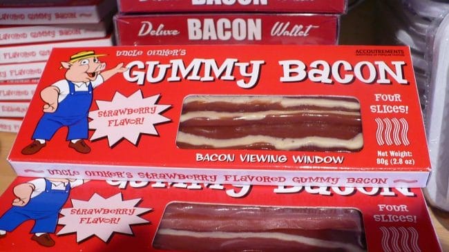 Gummy Bacon candy Permen Aneh Rasa Daging