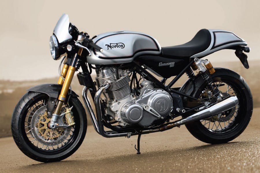 Kerennya motor Norton di arena balap Kerennya motor Norton di arena balap