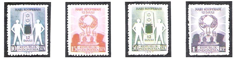 Perangko kuno 1957