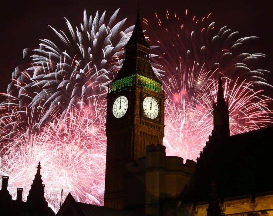 Pesta Kembang Api di London