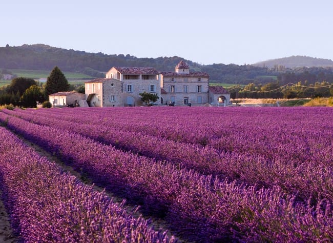 Tempat Musim Indah, Provence, France