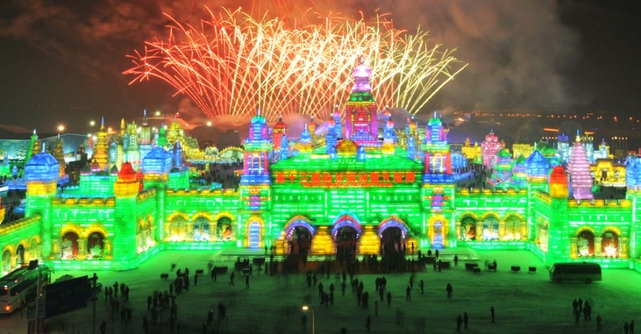 Suanana Festival Es di Harbin yang Meriah