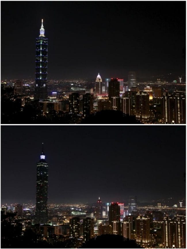 Earth hour effect