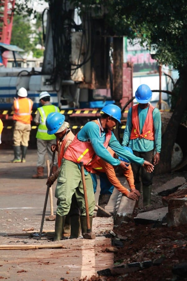 Pekerja jalan