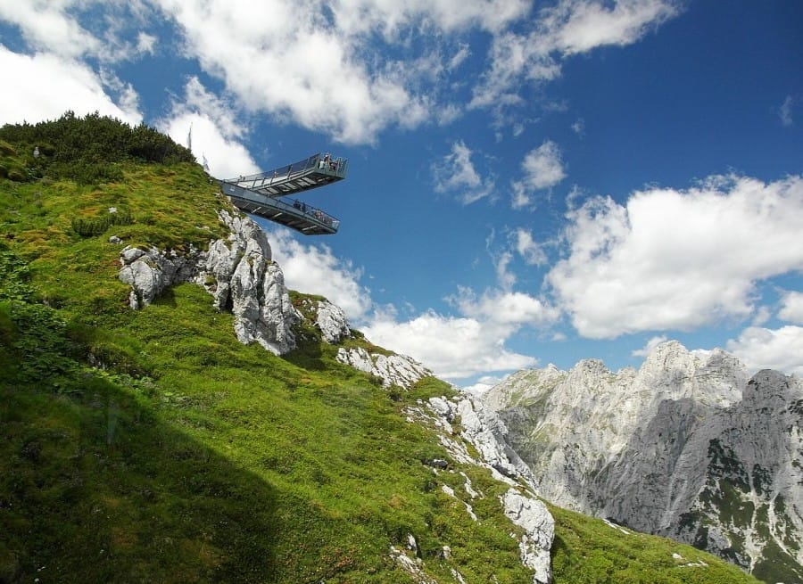 Alpspix Viewing Platform in Germany.