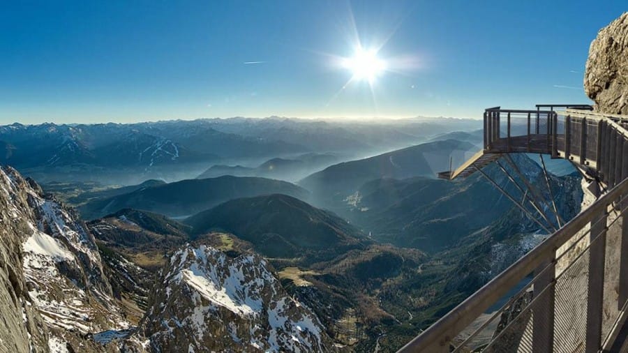 Dachstein Stairway in Austria