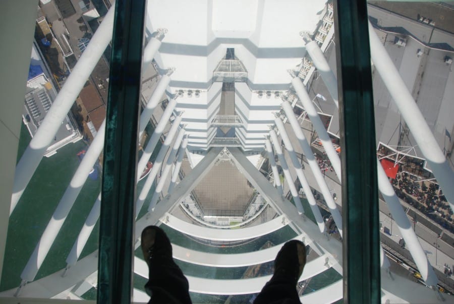 Spinnaker Tower in Portsmouth, England.