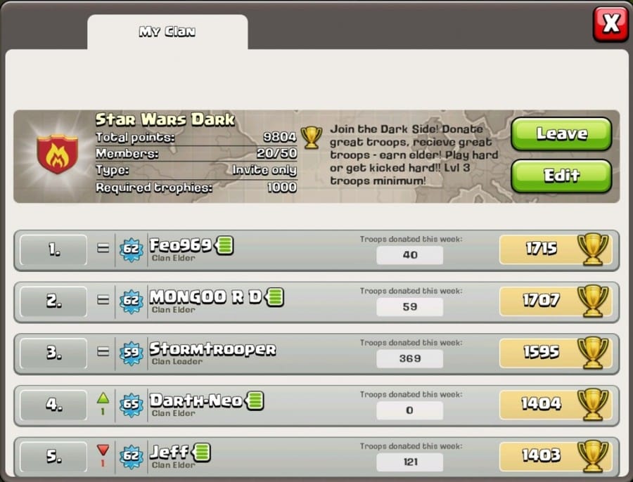 Clan CoC