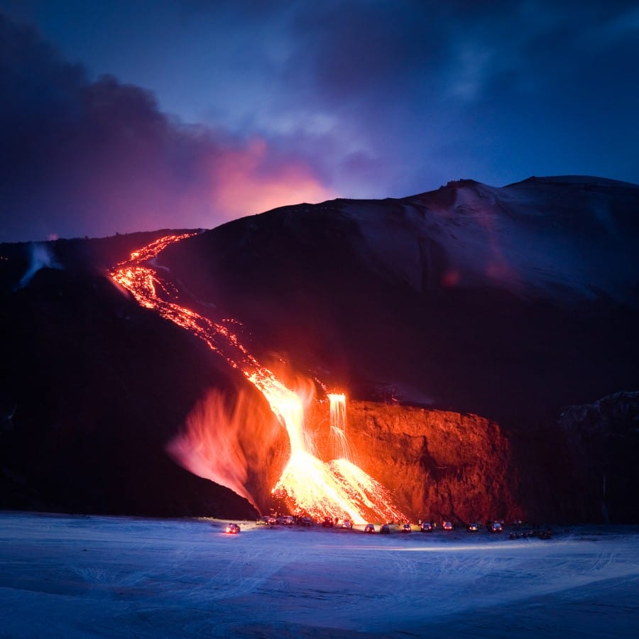 Eyjafjallajokull Lava