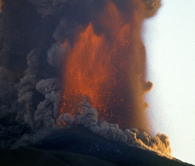 Letusan Gunung Vesuvius
