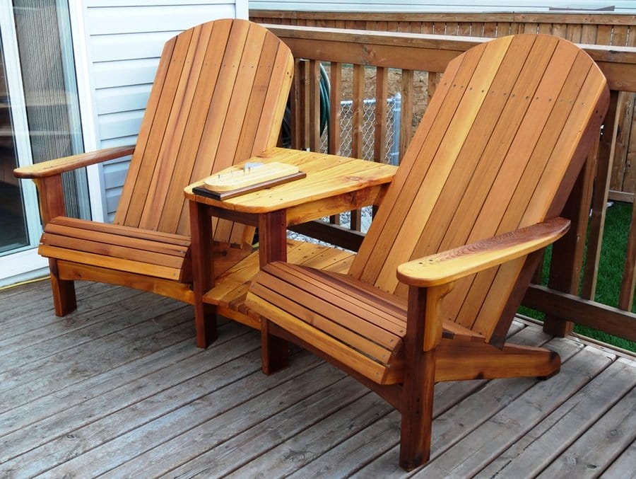 adirondack dobel + meja