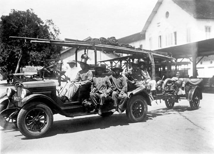 Mobil Kebakaran pada Tahun 1938