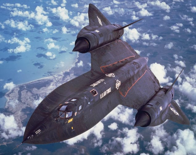 Pesawat SR-71 Super Cepat