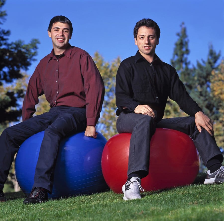 Larry Page and Sergey Brin