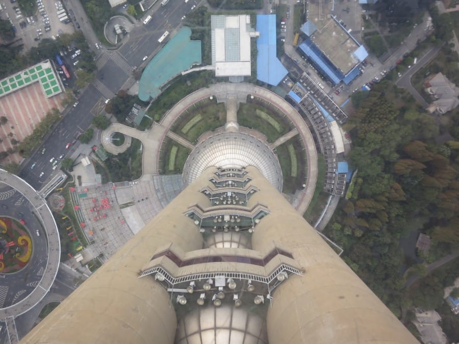 Shanghai Pearl Tower in China.