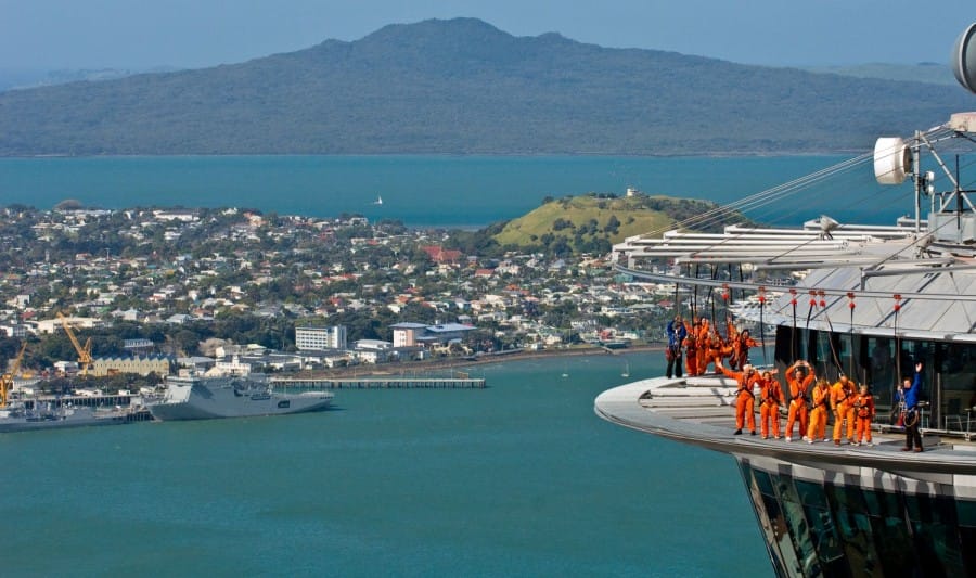 Sky Tower di Auckland