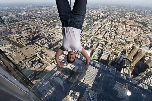 Skydecks at the top of the Willis (Sears) Tower