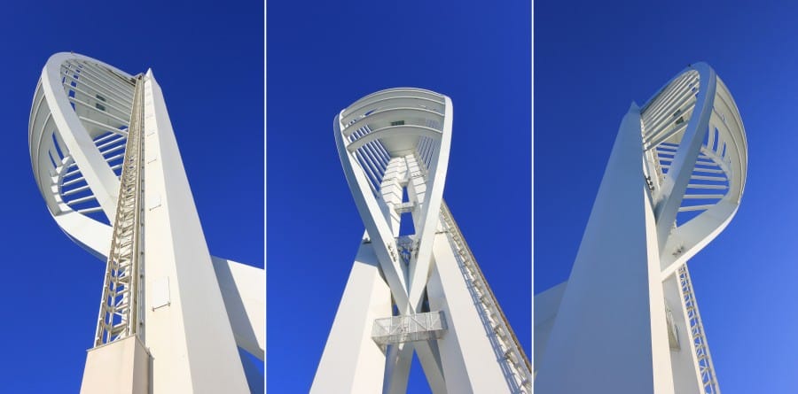 Spinnaker Tower in Portsmouth, England