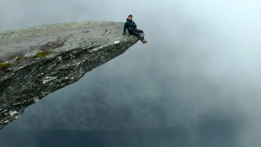 Trolltunga Cliff in Norway