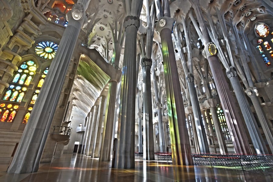 Interior Sagrada Familia