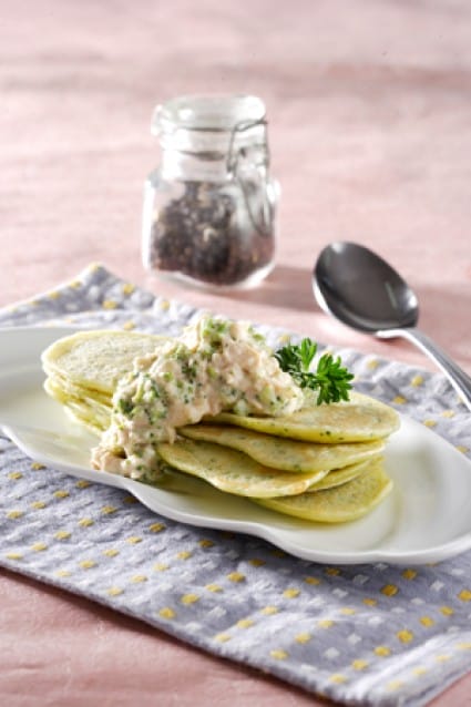 Brokoli Pancake Dippers