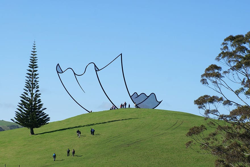 Patung (sculpture) di New Zealand