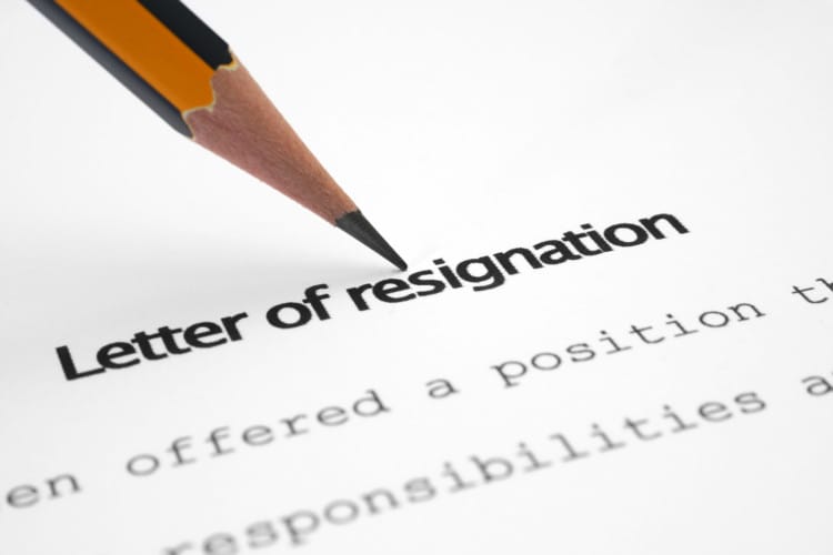 contoh surat resign - cara menulis