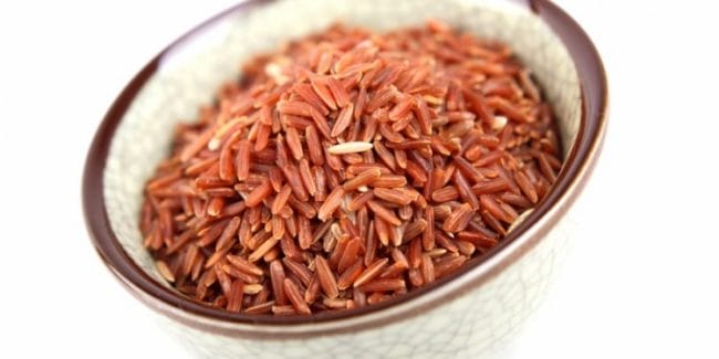 beras merah makanan sehat