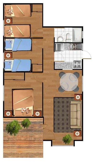 Desain Rumah Minimalis 1 Lantai