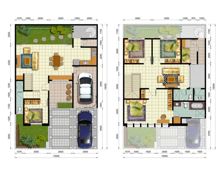 Desain Rumah Minimalis 2 Lantai